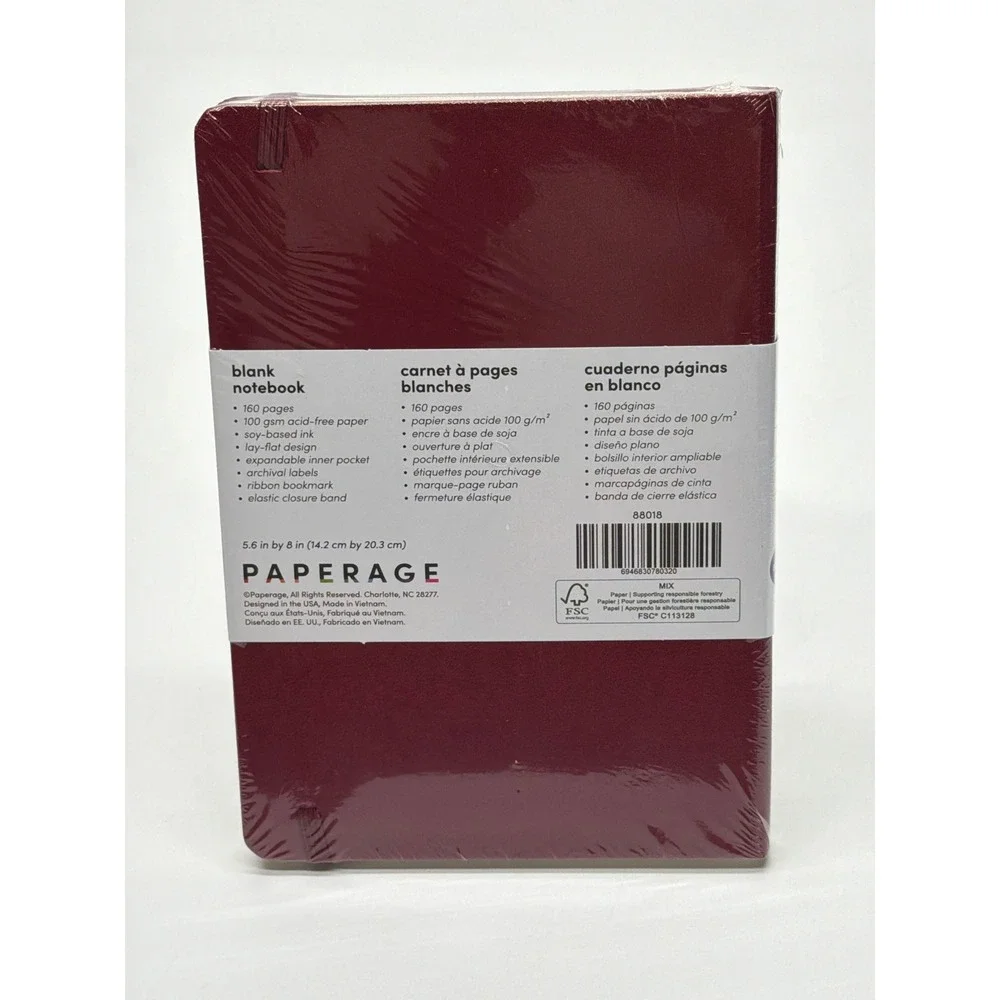 Paperage blank notebook